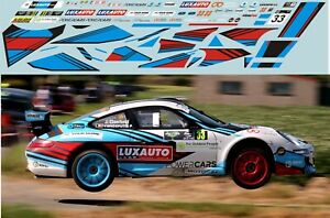 送料無料 絵様銀輪 デザイン鉄道車両 ポルシェクラエルハウトヴァンデプテラリーイプレスデカールporsche 997 Gt3 Claerhout Jvandeputte P Rally Ypres 19 Decals 143 Ice Org Br