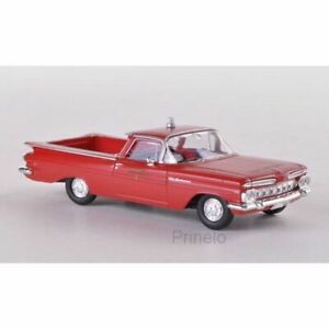 【送料無料】模型車 モデルカー ブレキナシボレーエルカミノファイアミニチュアマシンbrekina 91993 187 ho chevrolet el camino fire usa miniature machine h0 12,770円