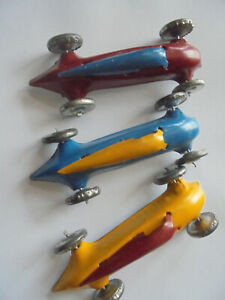 【送料無料】模型車 モデルカー メタルカーハンドポルトガルスズプレート33381 3x metal car hand painted portugal tin 11cm from plate remnants