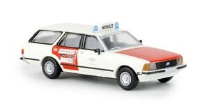 【送料無料】模型車 モデルカー ブレキナフォードグラナダボンベロスプロフェシオナーレスケルンノイbrekina 19507 187 ford granada ii familiar, bomberos profesionales koln neu|hokushin