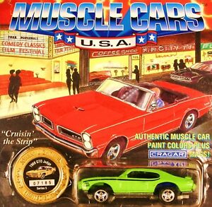 【送料無料】模型車 モデルカー ポンティアックグージュディスジョニーライトニングカルス1969 pontiac gto giudice johnny lightning calce