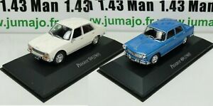 【送料無料】模型車 モデルカー ロットマシンカーイノルビダブルプジョーlot 2 machine 143 salvat car inolvidables peugeot 404 and 504