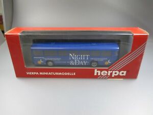 【送料無料】模型車 モデルカー ヘルパマンバスherpa man bus night and day no 141383 ssk23｜hokushin