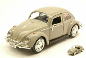 【送料無料】模型車 モデルカー フォルクスワーゲンビートルベージュモデルモーターマックスvolkswagen vw beetle 1966 beige 124 model motormax｜hokushin 12,328円