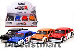 【送料無料】模型車 モデルカー ジェイダチューナーズダットサンクエルポコンプリートモデロファンディドコチェヌエボjada jdm tuners 124 1973 datsun 510 cuerpo completo modelo fundido coche nuevo|hokushin