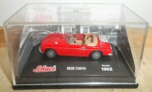 【送料無料】模型車 モデルカー シューコカブリオレッドキャビネットtcm by schuco mgb cabrio red manufactured 1962 172 in small cabinet｜hokushin