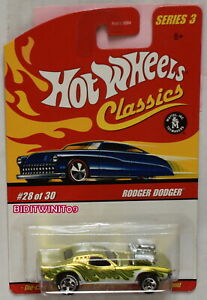 【送料無料】模型車 モデルカー ホットホイールクラシコスセリエロジャードジャースオリバコンhot wheels clasicos serie 3 rodger dodgers 2830 oliva con