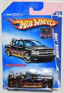 【送料無料】模型車 モデルカー ホットホイールカロアフロッタシェビーシルバラードファブリカシギラードhot wheels 2009 calore flotta chevy silverado 0110 fabbrica sigillato|hokushin