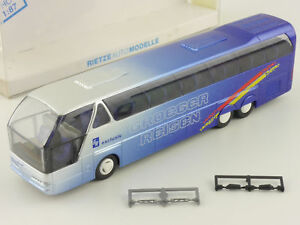 【送料無料】模型車 モデルカー ネオプランスターライナーグローガーバスrietze 64506 neoplan starliner groeger travel exclusive bus ovp sg 16041397｜hokushin