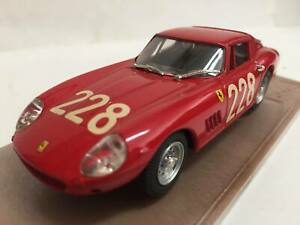 【送料無料】模型車 モデルカー モデルフェラーリタルガフローリオコッシュエスカラbox model ferrari 275 gtb4 targa florio 66 8430 143 coche escala