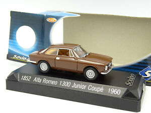 【送料無料】模型車 モデルカー アルファロメオジュニアクーペベルトーネブラウンsolido 143 alfa romeo 1300 junior coupe bertone brown 1960