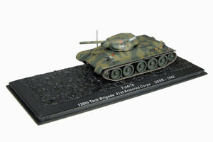【送料無料】模型車 モデルカー t3476 130th tank brigade ussr 1942 172|hokushin