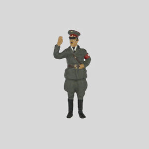 【送料無料】模型車 モデルカー ドイツホワイトメタルフィギュアリーダースケールww2 leader of germany white metal figurine 143 o scale