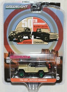 【送料無料】模型車 モデルカー ルスヴェルデアニヴェルサリオコルジープスターコマンドーヴェルデマキナコンluz verde aniversario coll 1966 jeep jeepster commando verde maquina con|hokushin