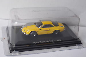 【送料無料】模型車 モデルカー エリゴールハシェットルノーアルパインベルリネットファサeligor hachette renault alpine berlinette fasa 1971 143
