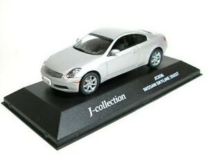 【送料無料】模型車 モデルカー スカイラインシルバーnissan skyline 350 gt silver|hokushin