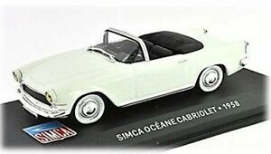 【送料無料】模型車 モデルカー シムカカブリオレスケールポストトラッキング