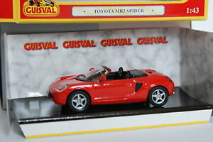 【送料無料】模型車 モデルカー ギズバルトヨタスパイダーレッドguisval 143 toyota mr2 spider red 12,735円