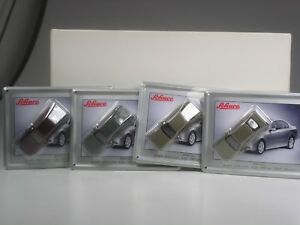 【送料無料】模型車 モデルカー クラスシューコメタルサインclass set 4x schuco bmw 525i metal sign on 187 in emb orig
