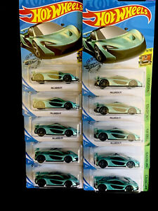 【送料無料】模型車 モデルカー ホットホイールティールマクラーレンロットhot wheels teal mclaren p1 2020 lot x10｜hokushin