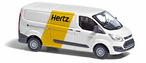 【送料無料】模型車 モデルカー ブッシュフォードトランジットヘルツレンタカーbusch 52417 187h0 ford transit hertz car rentals|hokushin