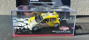 【送料無料】模型車 モデルカー ルノークリオマキシアルタヤラリーモンテカルロファシクルrenault clio maxi s1600 143 altaya rallye montecarlo fascicle