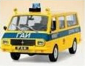 【送料無料】模型車 モデルカー ロシアモデルロシアラボイエロースケールrussian models, cx 4117 russian criminal lab yellow 143 scale t48