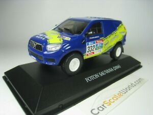 【送料無料】模型車 モデルカー フォトンサウヴァナダカールラリーモレノパッツォーリルッパphoton sauvana dakar rally 2016 332 r moreno pazzoli 143 ixo luppa|hokushin