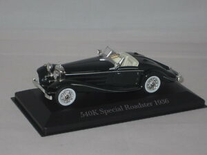 【送料無料】模型車 モデルカー アルタヤメルセデスロードスターaltaya mercedes 540k special roadster 1936 143｜hokushin