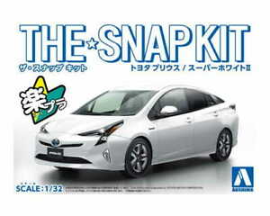 【送料無料】模型車 モデルカー アオシマスナップキットトヨタプリウスホワイトaoshima 05416 snapkit 132 toyota prius white|hokushin