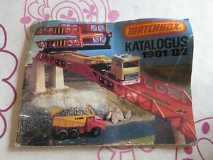 【送料無料】模型車 モデルカー マッチコレクターカタログカタログmatchbox collectors catalogue catalog 19811982|hokushin