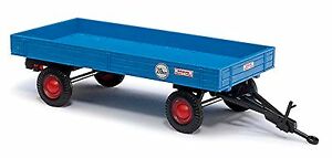 【送料無料】模型車 モデルカー トタートレーラーゴムトロリーブッシュtractor agricultural trailer rubber trolley 1958 blue 187 busch 13,859円