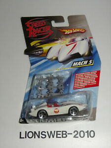 【送料無料】模型車 モデルカー モデルカーマテルホットホイールスピードレーサーマッハmodel car mattel hot wheels speed racer mach 5unrecorded in ovp