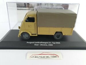 【送料無料】模型車 モデルカー プジョーラストクラフトワーゲンタイプヒールウクライナアルタヤスケールpeugeot lastkraftwagen 2 t typ dma heerukraine 1943 altaya scale 143