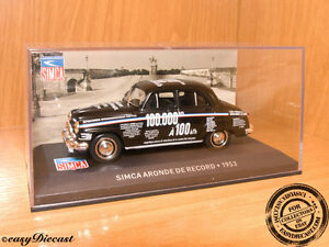 【送料無料】模型車 モデルカー シムカアロンデドレコードミントボックスアートsimca aronde de record 143 1953 mint with box art