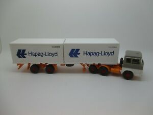 【送料無料】模型車 モデルカー wiking henschel containerstz hapag lloyd, acid hb 8371cf nr3 ssk9