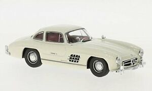 【送料無料】模型車 モデルカー メルセデスベンツホワイトixo mercedes benz 300 sl w198 white 1 143 b66041051
