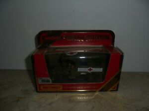 【送料無料】模型車 モデルカー オリジナルボックスイングランドルノーマッチボックスモデルmatchbox models of yesteryear y25 1910 renault ambulance with original box england 1986