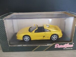 【送料無料】模型車 モデルカー ディテールカーフェラーリイエローdetail cars 143 ferrari f 355 ts 1994yellow