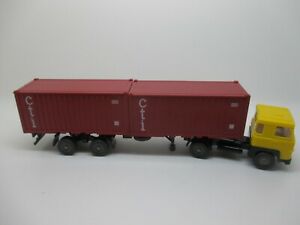 【送料無料】模型車 モデルカー wiking scania 111 containerstz cti ssk9 *