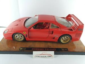 【送料無料】模型車 モデルカー フェラーリブラゴスケールferrari f40 1987 burago scale 118 no box