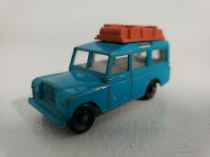 【送料無料】模型車 モデルカー ヴィンテージレスニーマッチボックスランドローバーサファリvintage lesney matchbox 12 land rover safari
