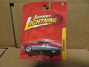 【送料無料】模型車 モデルカー ジョニーライティングハドソンホーネットレッドグレーjohnny lighting jl6 1951 hudson hornet red amp; grey 2010 moc