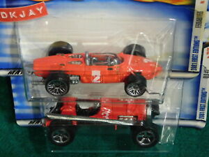 【送料無料】模型車 モデルカー ホットホイールフェラーリオールドヴィンテージレースカーhot wheels 2001 first edition ~ ferrari 156 amp; old 3 ~ 2 vintage race cars