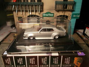 【送料無料】模型車 モデルカー アオシマローレルシルバーaoshima nissan laurel 231 164 silver