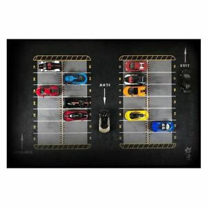 【送料無料】模型車 モデルカー モデルガレージパーキングマウスパッドcar model garageparking mouse pad 164