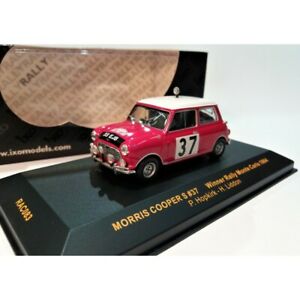 【送料無料】模型車 モデルカー モデルモリスクーパーモンテカルロラリーボックスixo modelsrac083morris cooper winner monte carlo rally 1964 143box