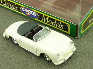 【送料無料】模型車 モデルカー コーギーポルシェオープントップスピードスターオリグcorgi d 7431 porsche 356b open top speedster 143 emb orig 16033014