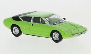 【送料無料】模型車 モデルカー ブレキナランボルギーニウラコライトグリーンbrekina pcx870050 187 lamborghini urraco, light green, 1973