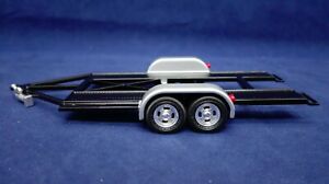 【送料無料】模型車 モデルカー オープンタンデムトレーラーメタル143 open tandem trailer metal gmp 2603